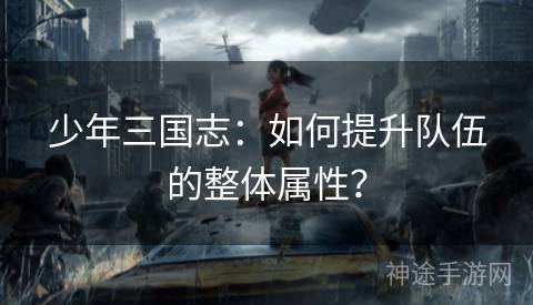 少年三国志：如何提升队伍的整体属性？