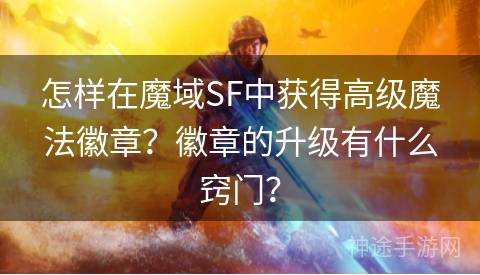 怎样在魔域SF中获得高级魔法徽章？徽章的升级有什么窍门？