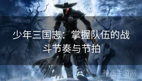 少年三国志：掌握队伍的战斗节奏与节拍