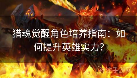 猎魂觉醒角色培养指南：如何提升英雄实力？