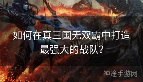 如何在真三国无双霸中打造最强大的战队？