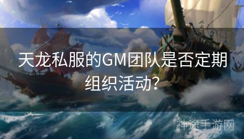 天龙私服的GM团队是否定期组织活动？