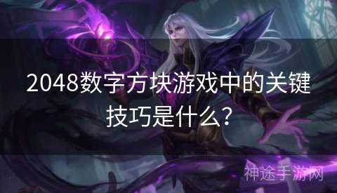 2048数字方块游戏中的关键技巧是什么？