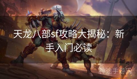 天龙八部sf攻略大揭秘：新手入门必读