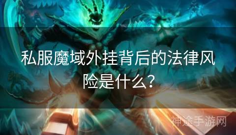 私服魔域外挂背后的法律风险是什么？