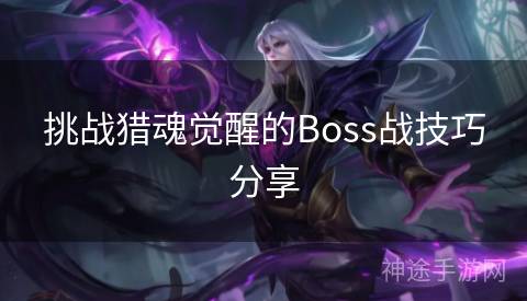 挑战猎魂觉醒的Boss战技巧分享