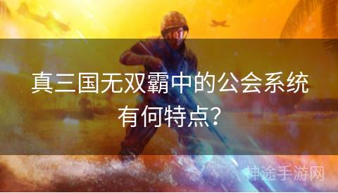 真三国无双霸中的公会系统有何特点？