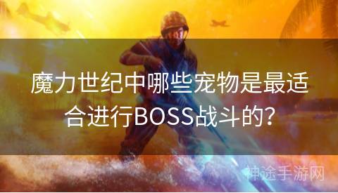 魔力世纪中哪些宠物是最适合进行BOSS战斗的？