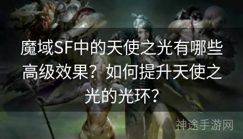 魔域SF中的天使之光有哪些高级效果？如何提升天使之光的光环？