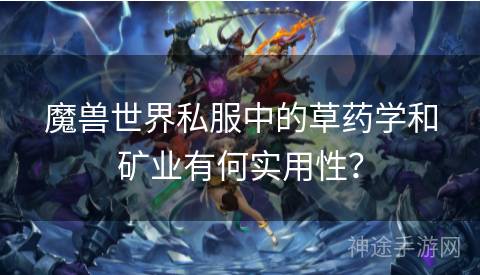 魔兽世界私服中的草药学和矿业有何实用性？