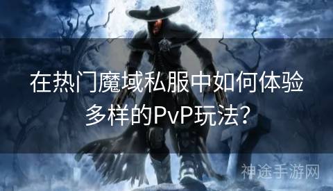 在热门魔域私服中如何体验多样的PvP玩法？