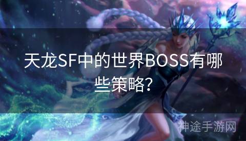 天龙SF中的世界BOSS有哪些策略？