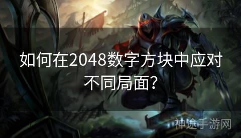 如何在2048数字方块中应对不同局面？